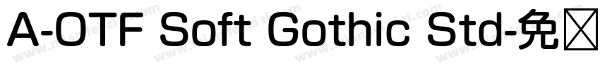 A-OTF Soft Gothic Std字体转换